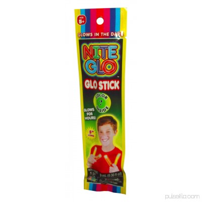 NITE GLO GLOW STICK, ASSORTED, COLORS VARY